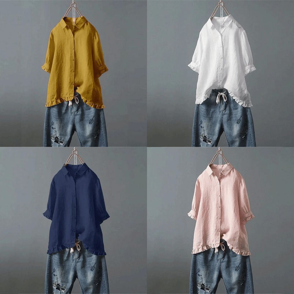 アンナ | 毎日着るラッフルトップ