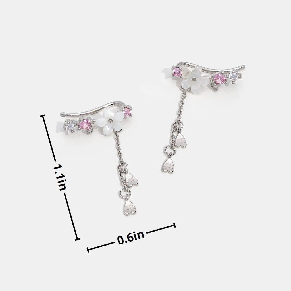 桜の花のイヤリング